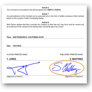 The Electronic Signature